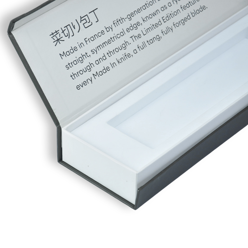 Boîte à rabat magnétique personnalisée en gros avec doublure