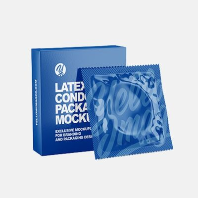 Boîte à préservatifs métallique mat