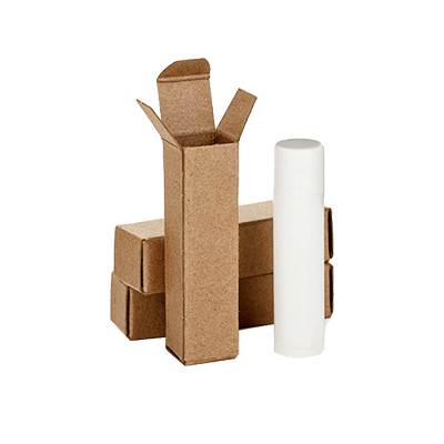 Boîtes d'emballage de baume à lèvres imprimées sur mesure