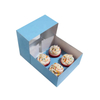 Boîtes à cupcakes alimentaires avec inserts