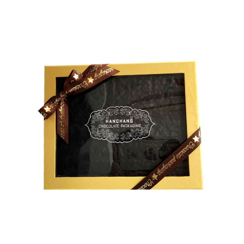 Boîte de chocolats personnalisée avec fenêtre