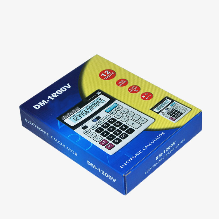 Boîtes d'emballage pour calculatrice électronique