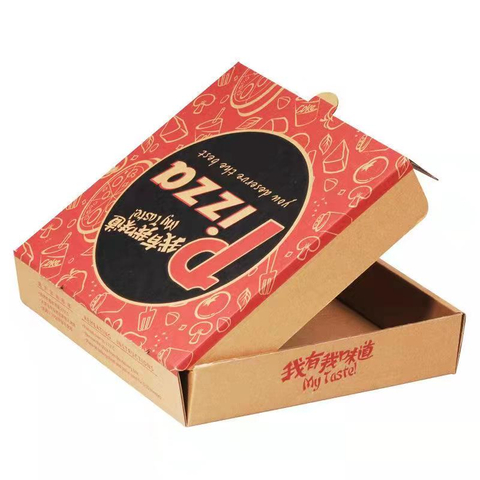 Boîtes d'emballage de pizza en carton imprimées sur mesure