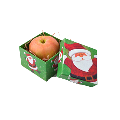 Boîtes de pommes de Noël personnalisées