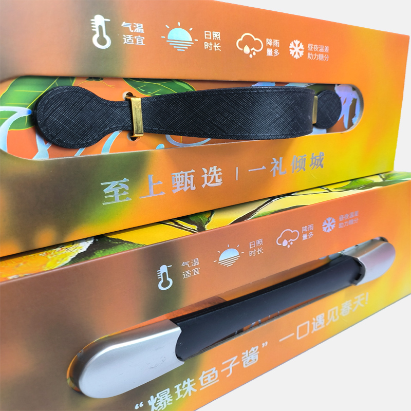 Nouveau processus Boîte à cadeaux de fruits ondulé personnalisé fabricant de boîtes rigides