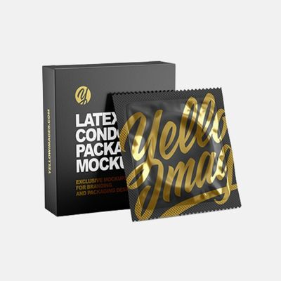 Boîte à préservatifs métallique mat