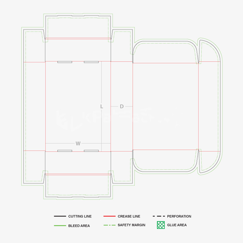 Boîte électronique imprimée sur mesure