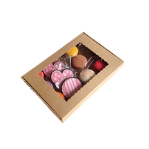 Boîtes à biscuits Kraft personnalisées