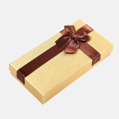 Fournisseur de boîtes-cadeaux en chocolat doré