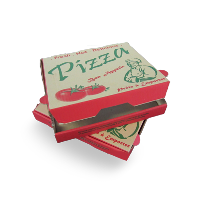 Boîtes d'emballage de pizza en carton personnalisées en gros
