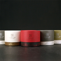 Petit bocal en papier vintage personnalisé