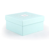 Coffret cadeau carré de luxe personnalisé