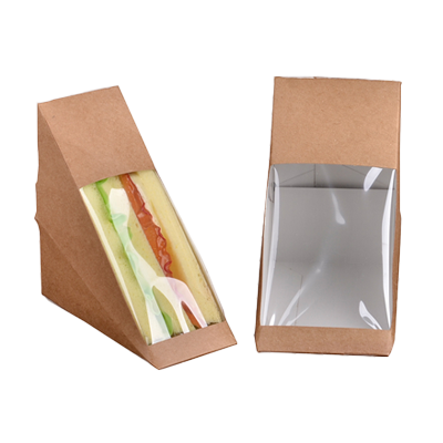 Boîtes à sandwich kraft personnalisées