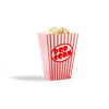Boîtes d'emballage de pop-corn imprimées sur mesure