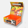 Nouveau processus Boîte à cadeaux de fruits ondulé personnalisé fabricant de boîtes rigides