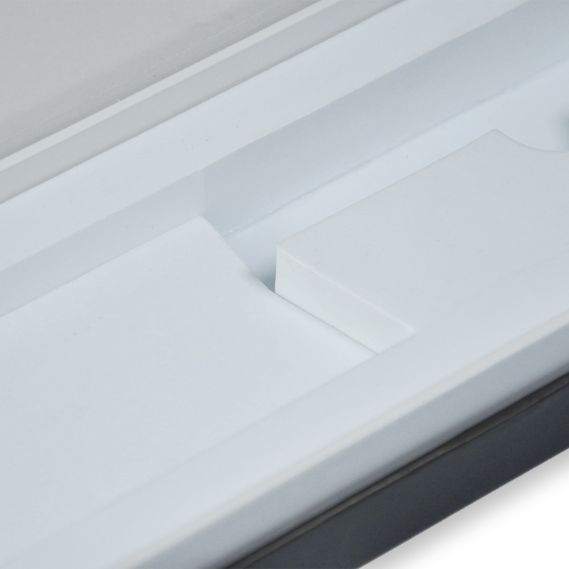 Boîte à rabat magnétique personnalisée en gros avec doublure