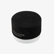 Boîte ronde de crème de beauté avec couvercle en velours