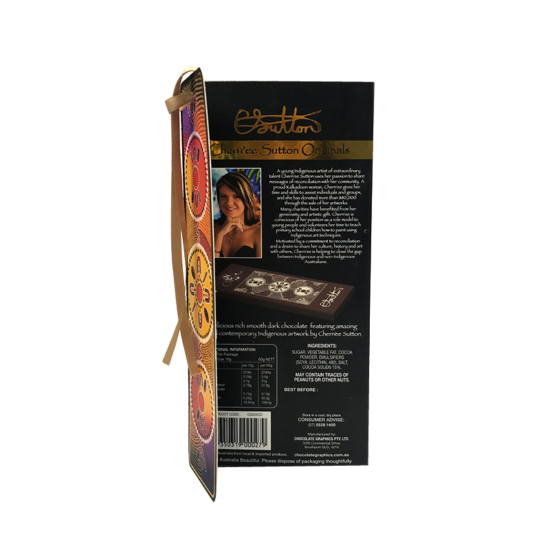 Boîte de barre de chocolat personnalisée