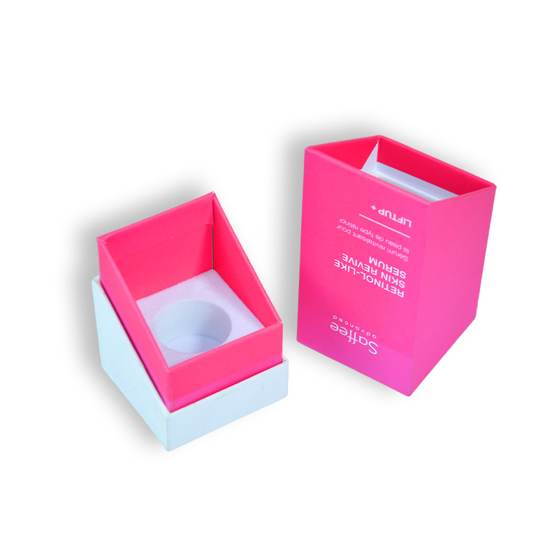 Boîte personnalisée en deux pièces pour produits de soins de la peau