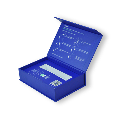 Boîte rigide magnétique personnalisée avec insert et impression recto-verso