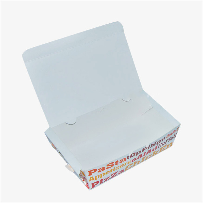 Boîtes en papier pour restauration rapide
