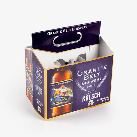 6 bouteilles / packs Boîtes de transport de bière
