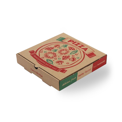 Boîtes d'emballage de pizza en carton personnalisées en gros