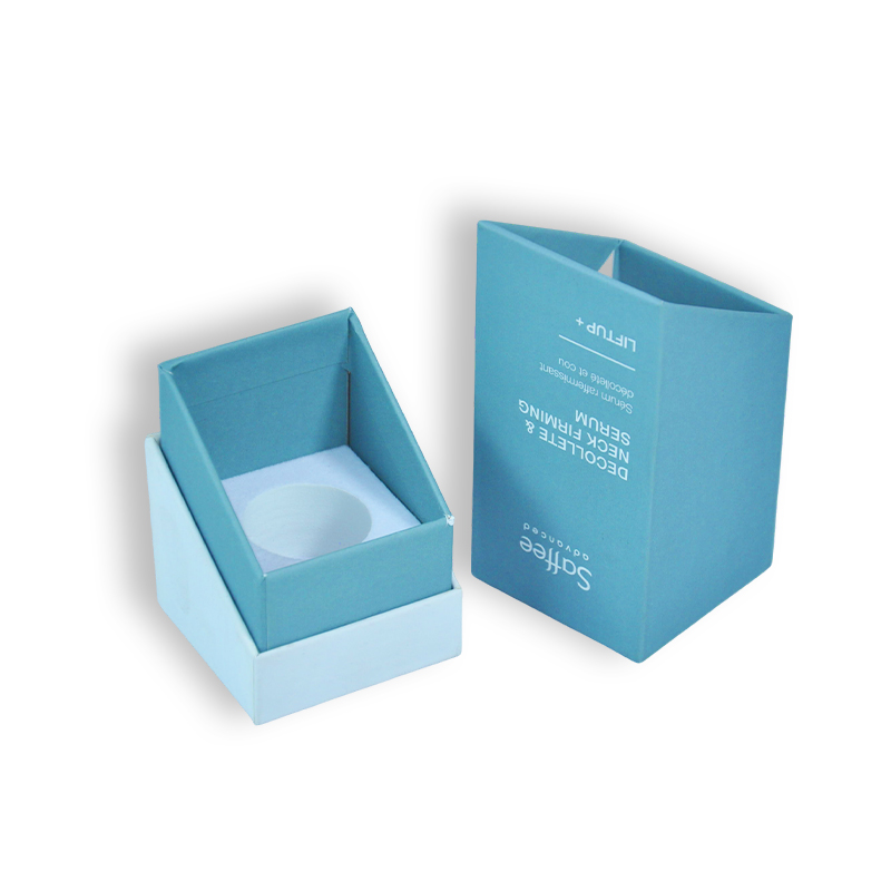 Boîte personnalisée en deux pièces pour produits de soins de la peau