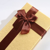 Fournisseur de boîtes-cadeaux en chocolat doré