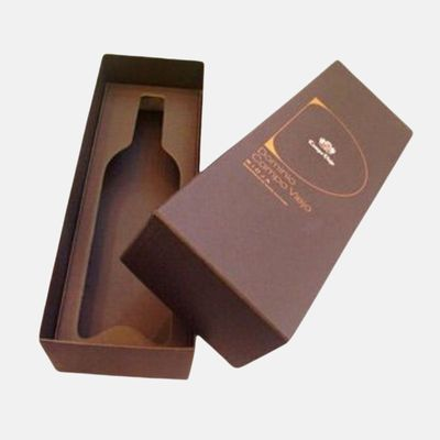 Boîte-cadeau de boîte à vin en carton personnalisée