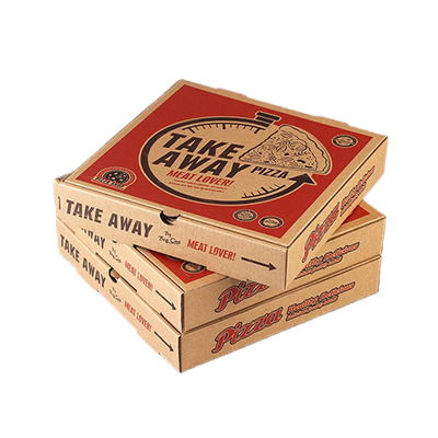 Boîtes à pizza imprimées avec logo personnalisé