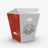 Boîtes à frites en papier personnalisées