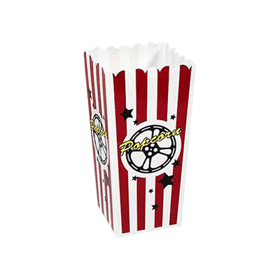 Boîtes d'emballage de pop-corn imprimées sur mesure