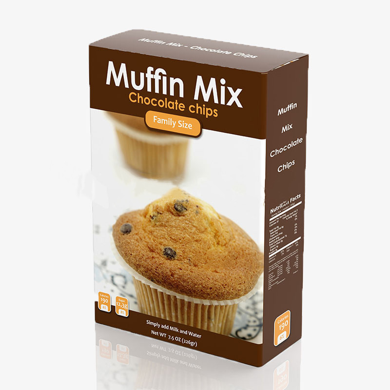 Boîtes d'emballage de muffins