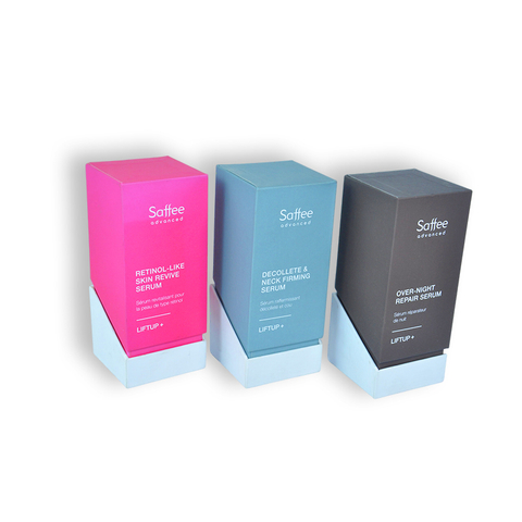 Boîte personnalisée en deux pièces pour produits de soins de la peau