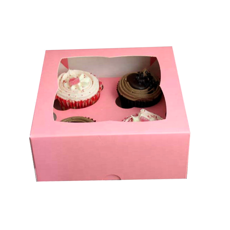 Boîtes à cupcakes alimentaires avec inserts