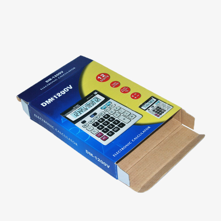 Boîtes d'emballage pour calculatrice électronique