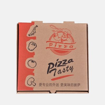 Vente en gros de boîtes à pizza en carton ondulé personnalisées