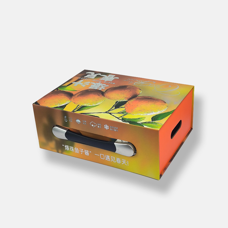 Nouveau processus Boîte à cadeaux de fruits ondulé personnalisé fabricant de boîtes rigides