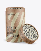 Tube de papier kraft personnalisé