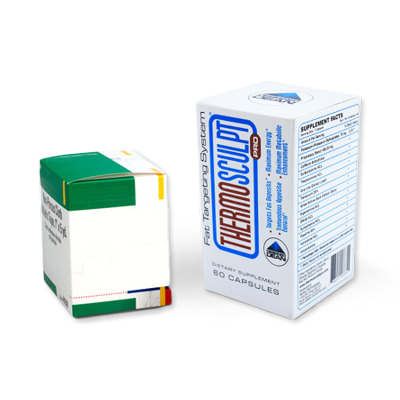 Boîtes d'emballage de médicaments imprimées sur mesure