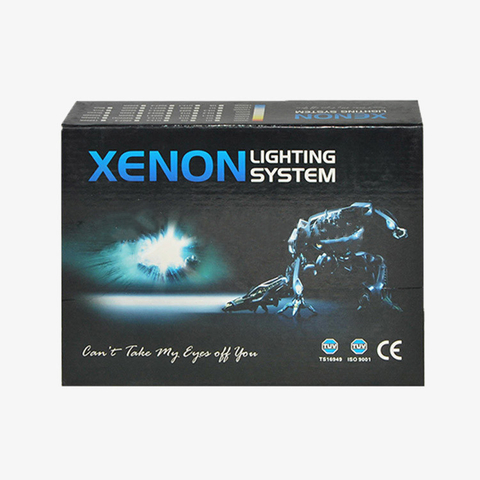 Boîtes d'emballage de système d'éclairage au xénon
