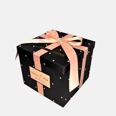 Coffret cadeau 2 pièces avec ruban