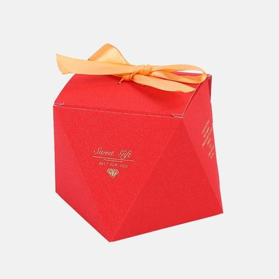 Vente en gros de boîtes à dessert en carton avec ruban