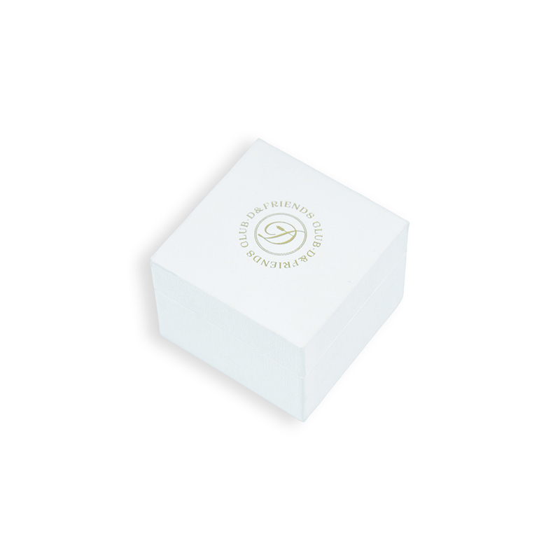 Boîtes-cadeaux de bijoux sur le papier blanc personnalisé en gros