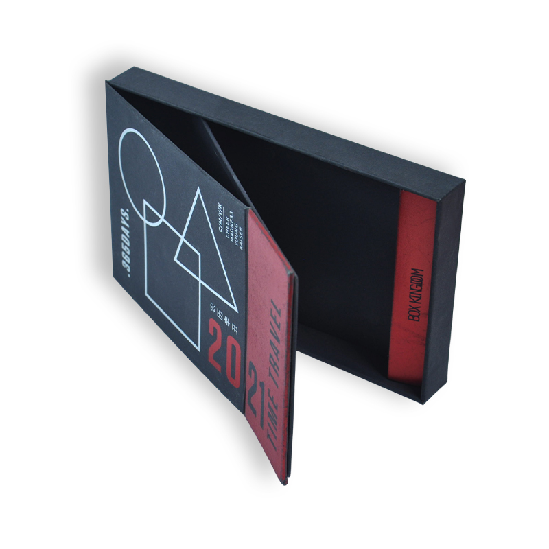 Boîtes pliantes en forme de livre imprimées sur mesure en gros