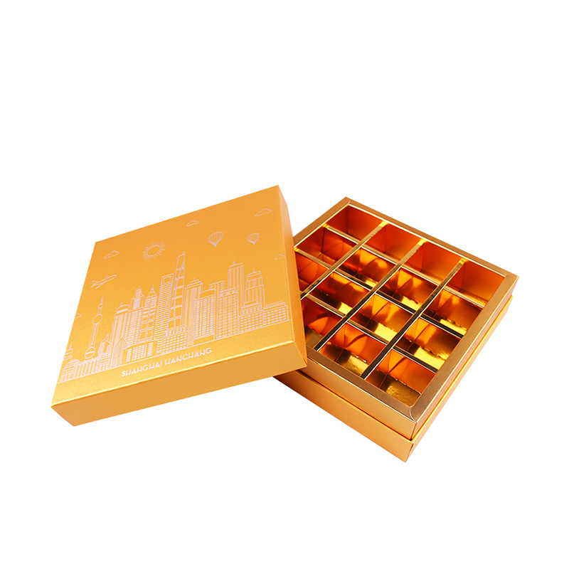 Boîtes de chocolat personnalisées avec séparateurs