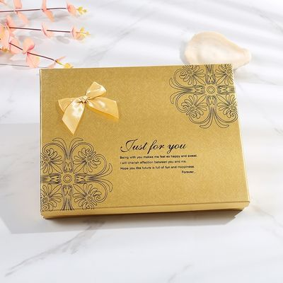 Vente en gros de boîtes-cadeaux de chocolat en papier d'art personnalisé