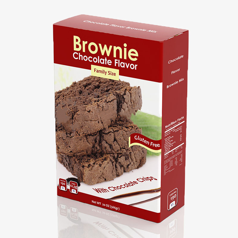 Boîtes d'emballage de brownies