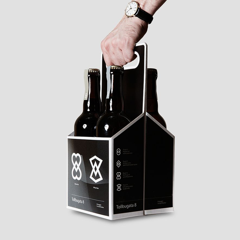Boîtes à bière en carton personnalisées